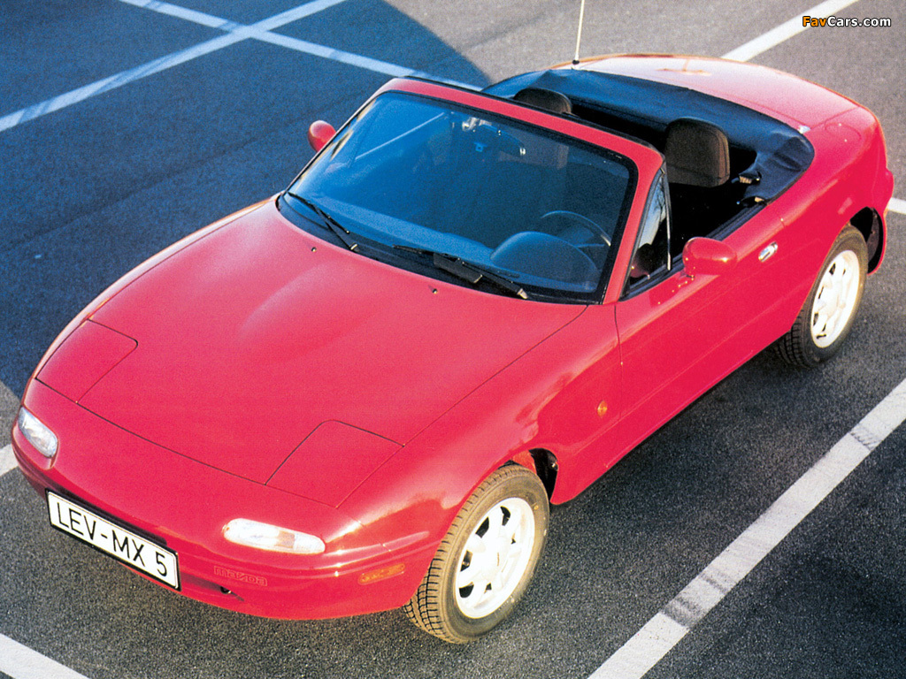Mazda MX-5 (NA) 1989–97 images (1024 x 768)