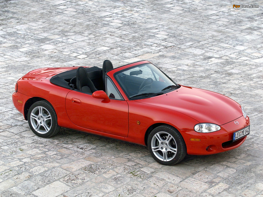 Mazda MX-5 Roadster (NB) 1998–2005 images (1024 x 768)