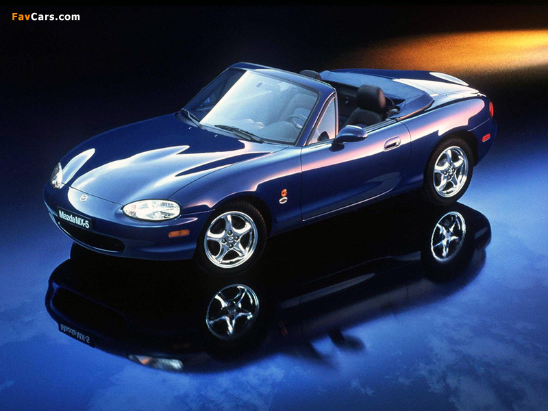 Mazda MX-5 10th Anniversary (NB) 1999 photos (800 x 600)