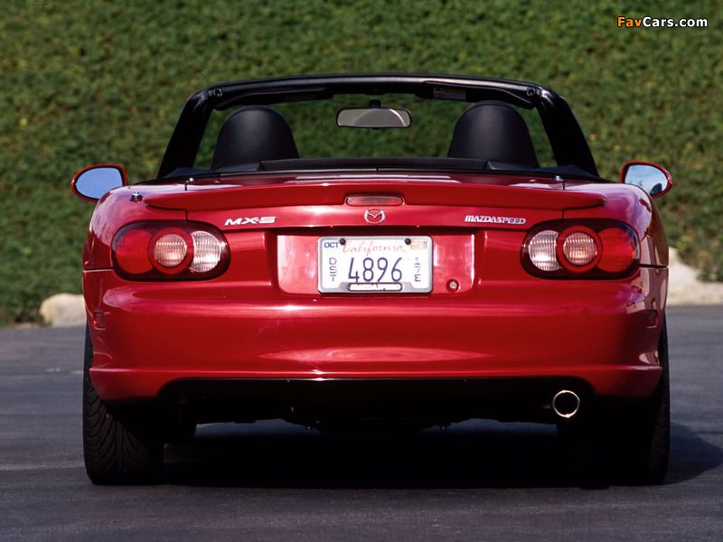 Mazdaspeed MX-5 Roadster (NB) 2002–05 wallpapers (800 x 600)