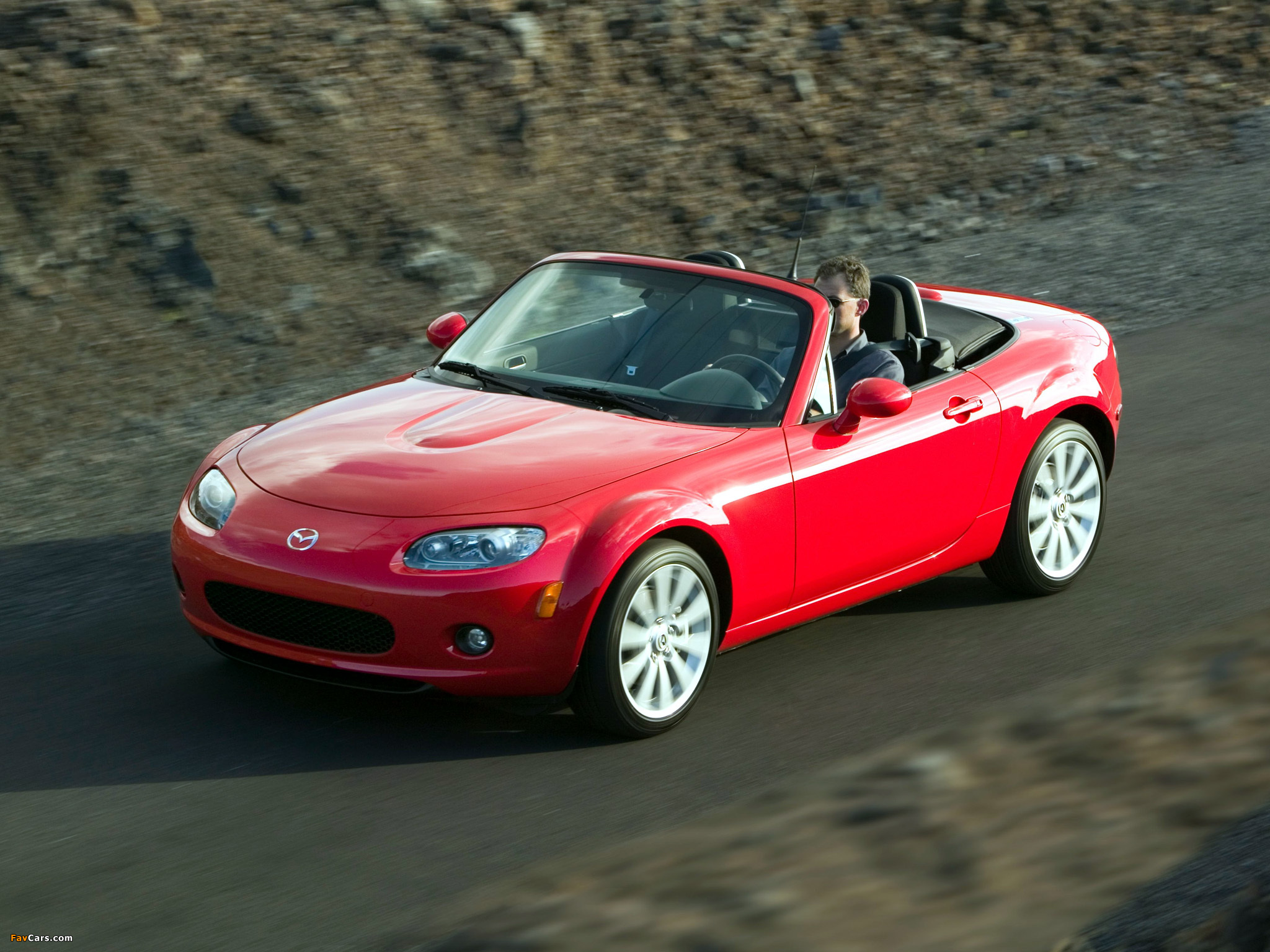 Mazda MX-5 Roadster US-spec (NC) 2005–08 images (2048 x 1536)