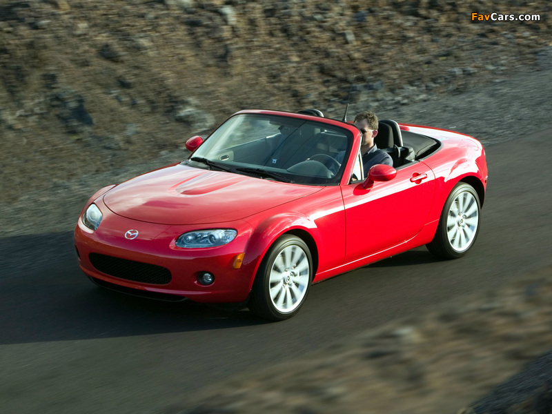 Mazda MX-5 Roadster US-spec (NC) 2005–08 images (800 x 600)