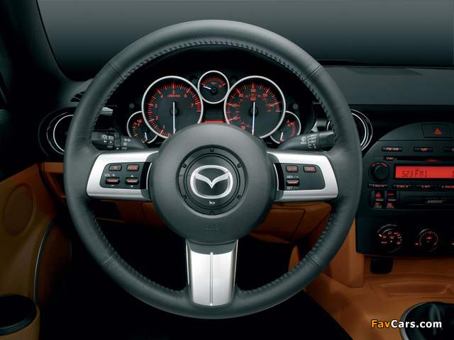 Mazda MX-5 Roadster US-spec (NC) 2005–08 images (640 x 480)