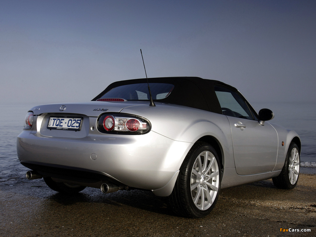 Mazda MX-5 Roadster AU-spec (NC1) 2005–08 photos (1024 x 768)