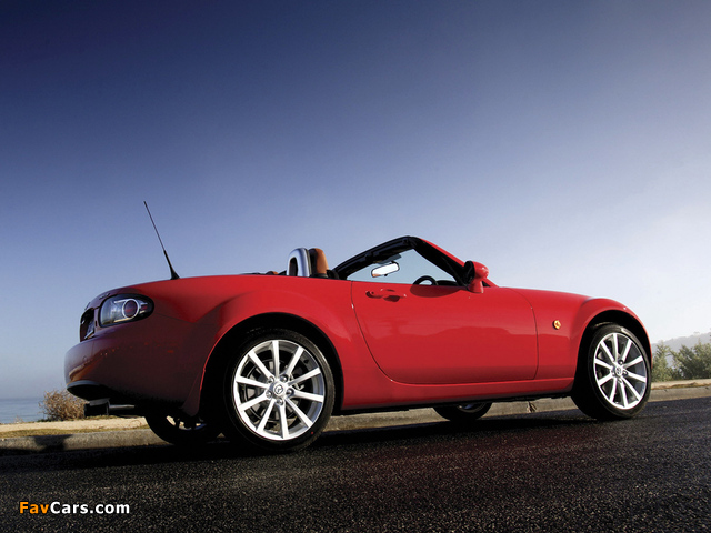 Mazda MX-5 Roadster AU-spec (NC1) 2005–08 pictures (640 x 480)