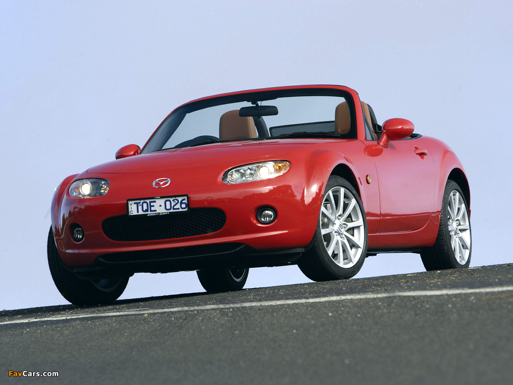 Mazda MX-5 Roadster AU-spec (NC1) 2005–08 pictures (1024 x 768)