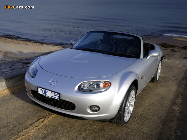 Mazda MX-5 Roadster AU-spec (NC1) 2005–08 wallpapers (640 x 480)