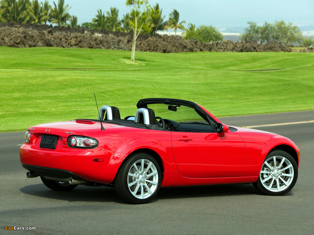 Mazda MX-5 Roadster US-spec (NC) 2005–08 wallpapers (1024 x 768)