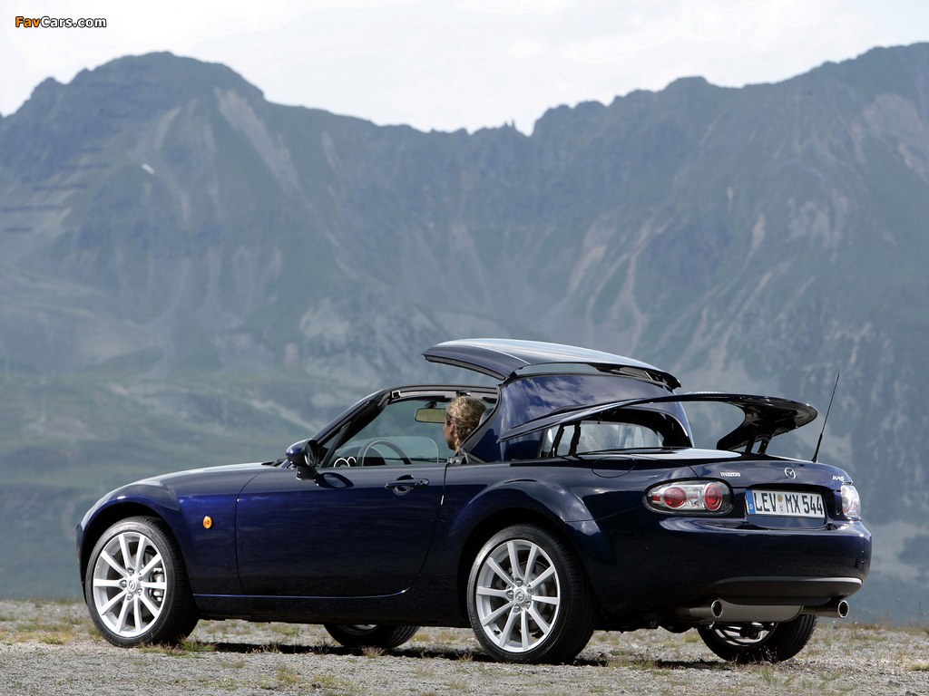 Mazda MX-5 Roadster-Coupe (NC) 2005–08 wallpapers (1024 x 768)
