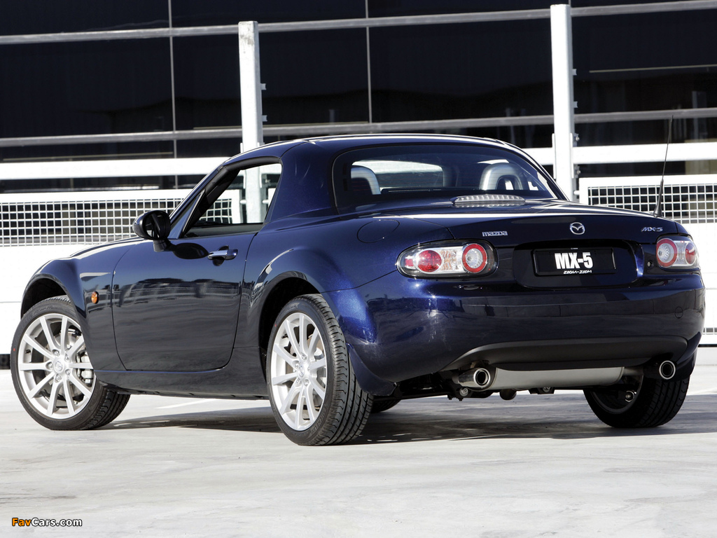 Mazda MX-5 Roadster-Coupe AU-spec (NC) 2005–08 wallpapers (1024 x 768)