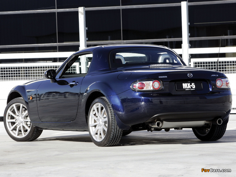 Mazda MX-5 Roadster-Coupe AU-spec (NC) 2005–08 wallpapers (800 x 600)