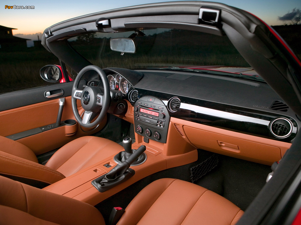 Mazda MX-5 Roadster US-spec (NC) 2005–08 wallpapers (1024 x 768)