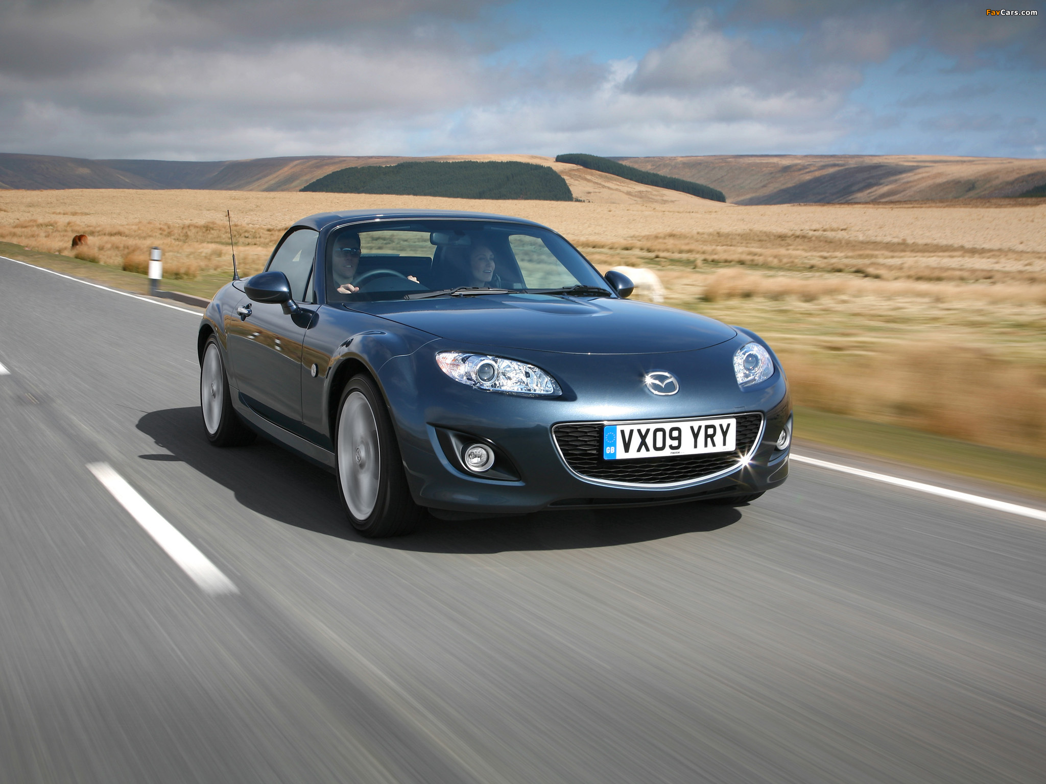 Mazda MX-5 Roadster-Coupe UK-spec (NC2) 2008–12 images (2048 x 1536)