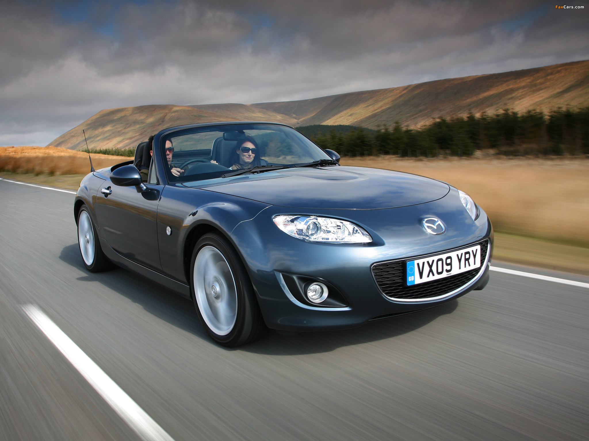 Mazda MX-5 Roadster-Coupe UK-spec (NC2) 2008–12 images (2048 x 1536)