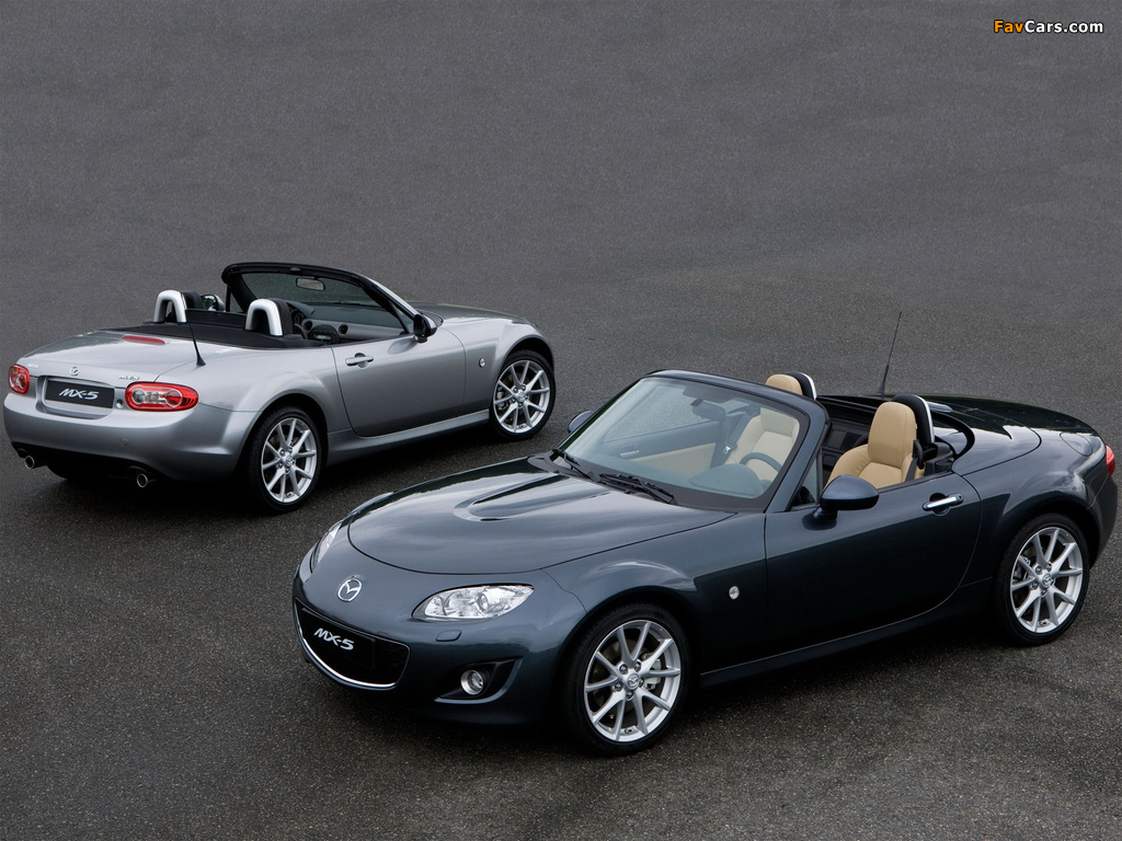 Mazda MX-5 Roadster & MX-5 Roadster-Coupe 2008 pictures (1024 x 768)