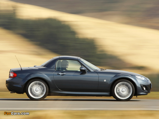 Mazda MX-5 Roadster-Coupe UK-spec (NC2) 2008–12 wallpapers (640 x 480)