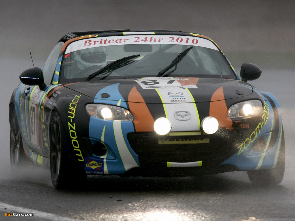 Mazda MX-5 GT Race Car (NC2) 2009–10 images (1024 x 768)
