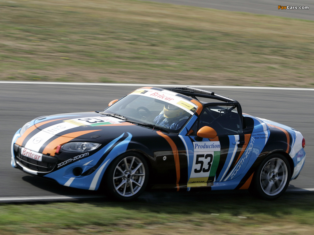 Mazda MX-5 GT Race Car (NC2) 2009–10 images (1024 x 768)