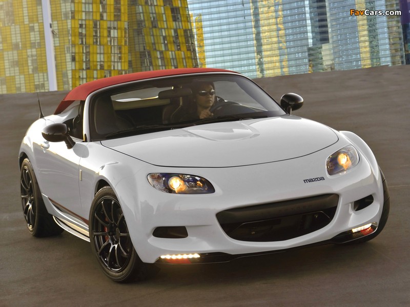 Mazda MX-5 Spyder Concept (NC2) 2011 wallpapers (800 x 600)