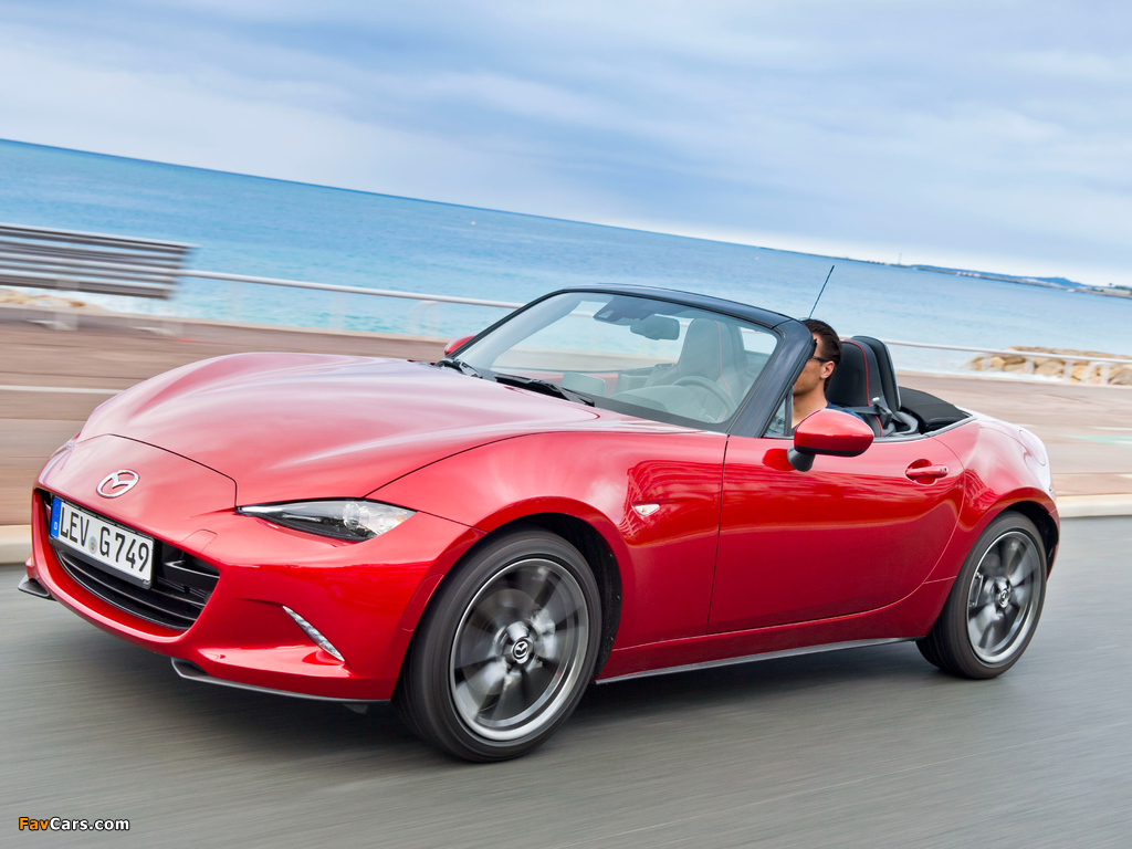 Mazda MX-5 (ND) 2015 wallpapers (1024 x 768)