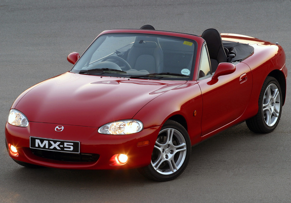 Photos of Mazda MX-5 Roadster ZA-spec (NB) 1998–2005