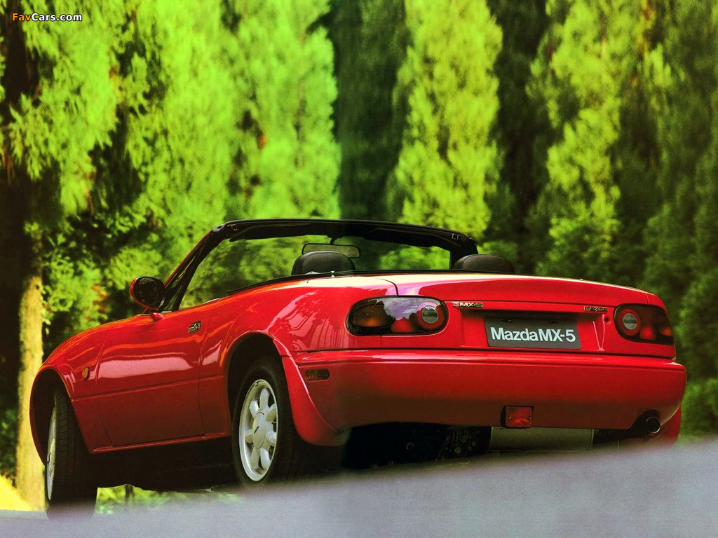 Pictures of Mazda MX-5 (NA) 1989–97 (1024 x 768)