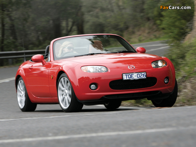 Pictures of Mazda MX-5 Roadster AU-spec (NC1) 2005–08 (640 x 480)