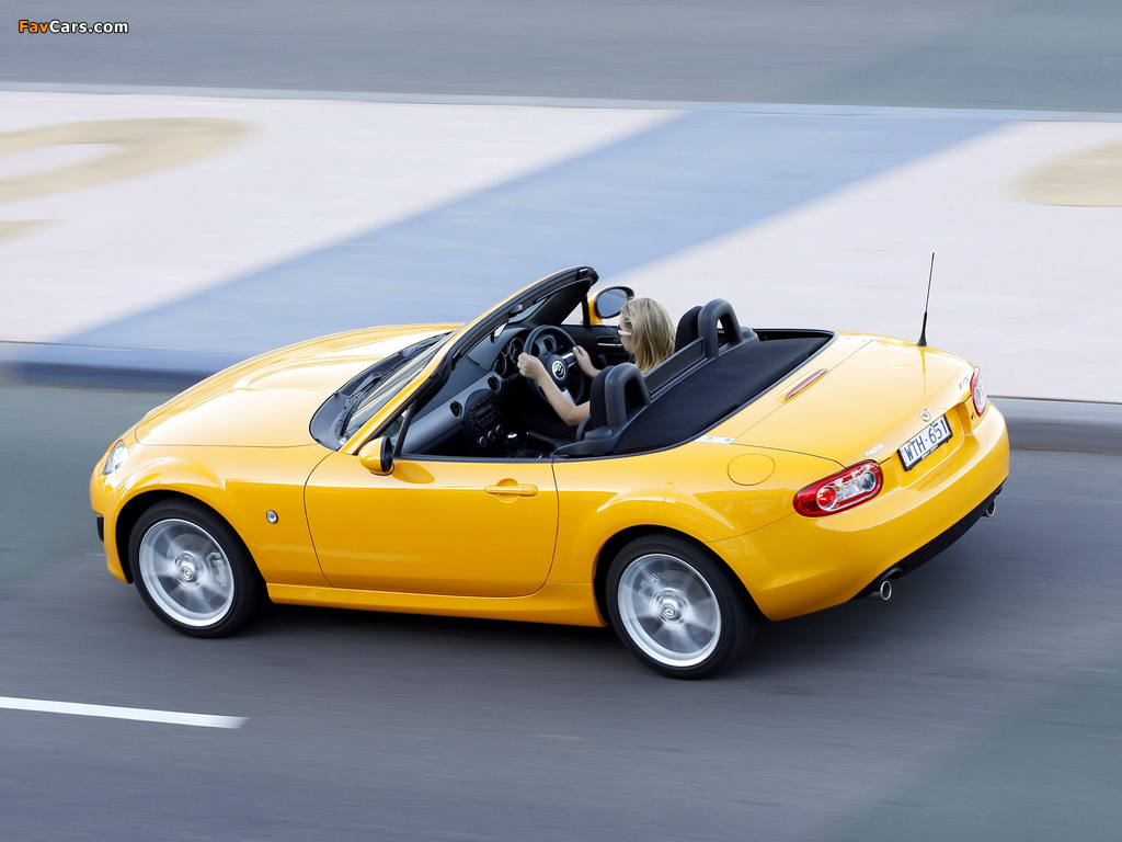 Pictures of Mazda MX-5 Roadster AU-spec (NC2) 2008–12 (1024 x 768)