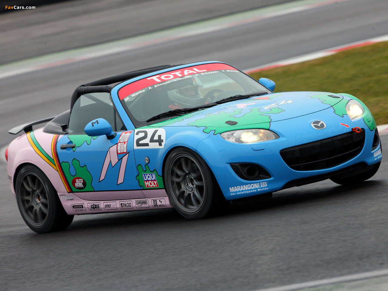 Pictures of Mazda MX-5 GT Race Car (NC2) 2009–10 (1280 x 960)