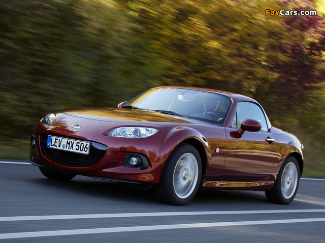 Pictures of Mazda MX-5 Roadster-Coupe (NC3) 2012 (640 x 480)
