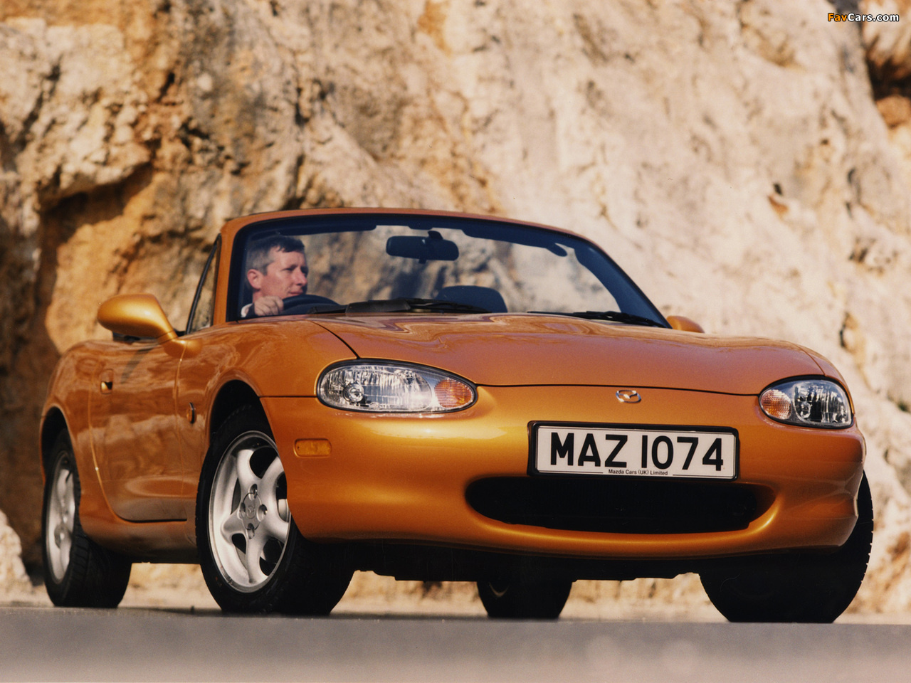 Mazda MX-5 Roadster UK-spec (NB) 1998–2005 wallpapers (1280 x 960)