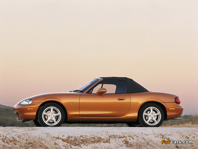 Mazda MX-5 Roadster US-spec (NB) 1998–2005 wallpapers (640 x 480)