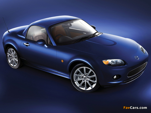Mazda MX-5 Roadster-Coupe AU-spec (NC) 2005–08 wallpapers (640 x 480)