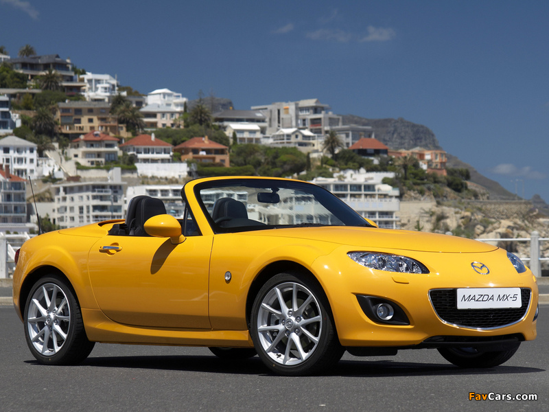 Mazda MX-5 Roadster-Coupe ZA-spec (NC2) 2008–12 wallpapers (800 x 600)