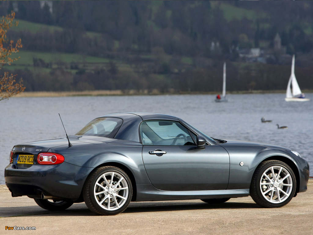 Mazda MX-5 Roadster-Coupe UK-spec (NC2) 2008–12 wallpapers (1024 x 768)