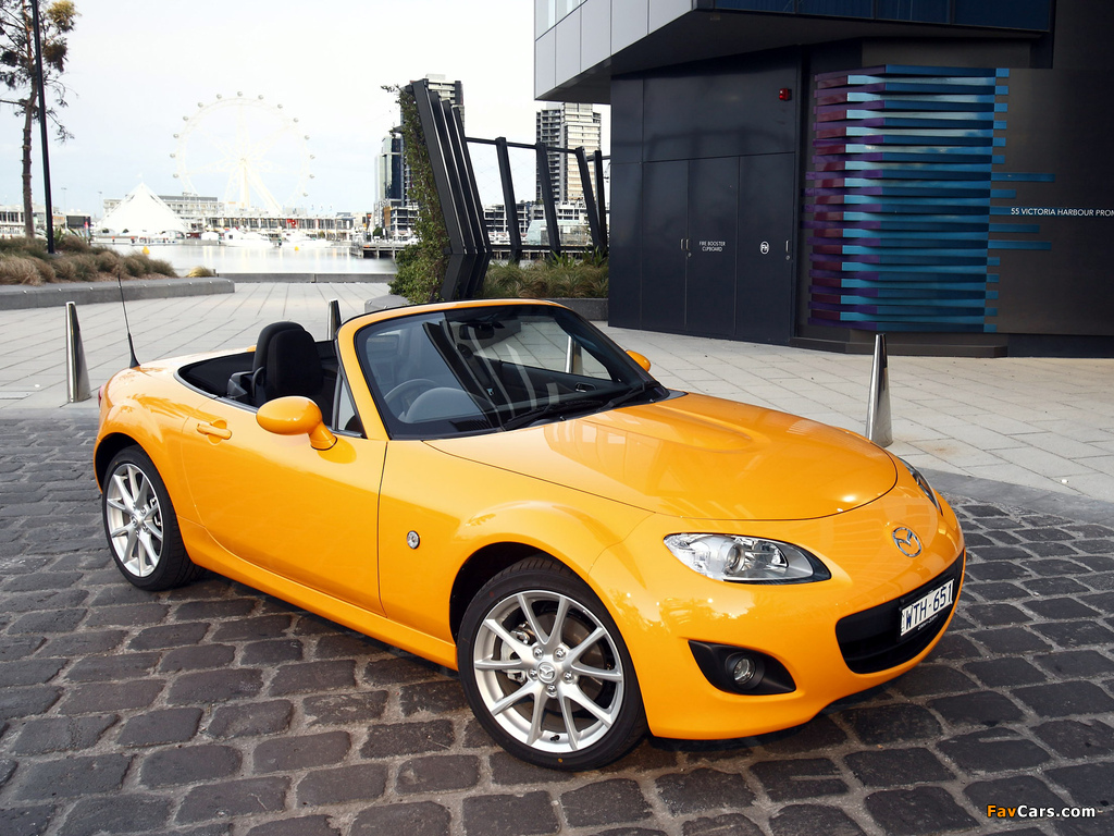 Mazda MX-5 Roadster AU-spec (NC2) 2008–12 wallpapers (1024 x 768)