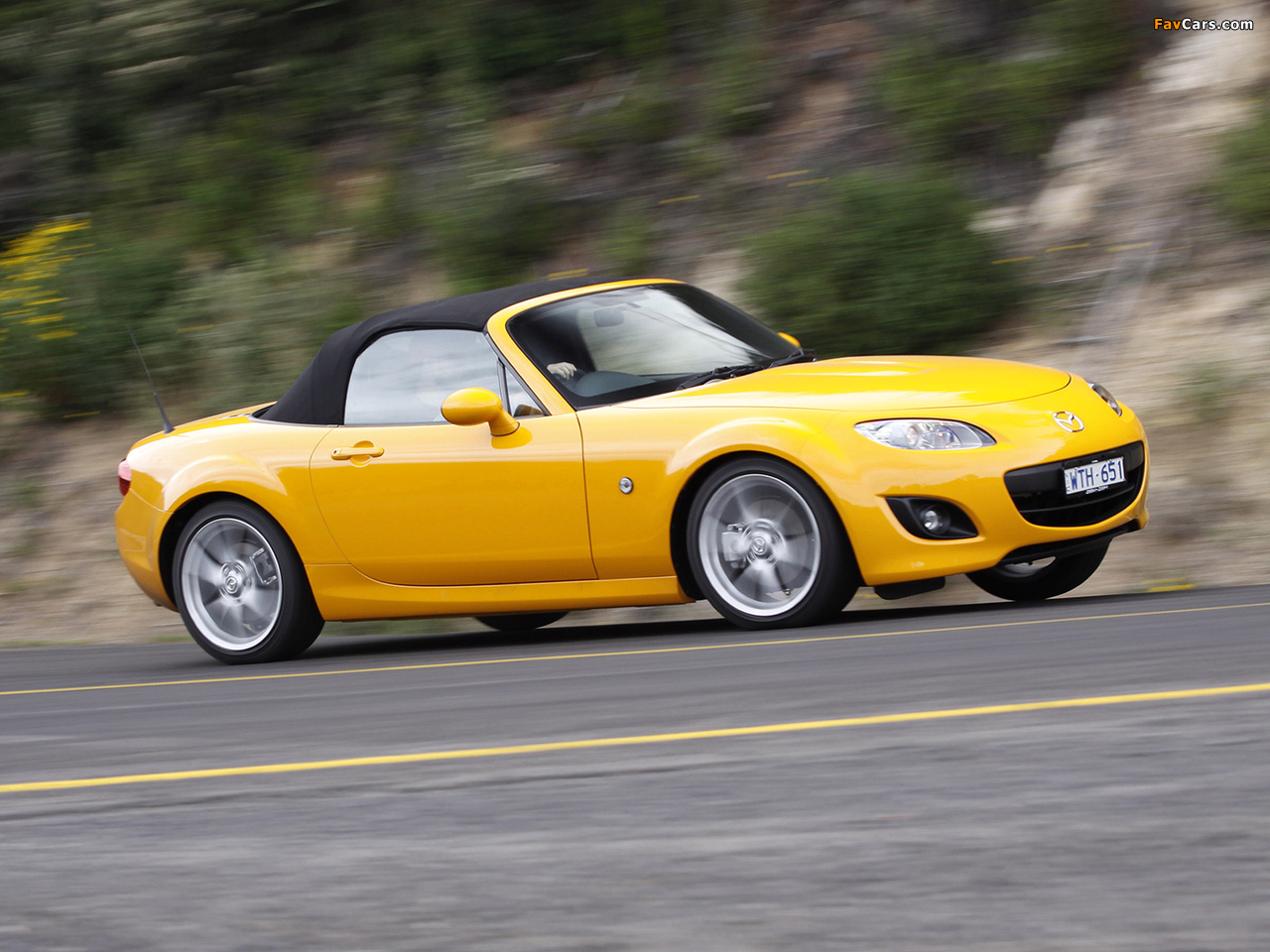 Mazda MX-5 Roadster AU-spec (NC2) 2008–12 wallpapers (1280 x 960)