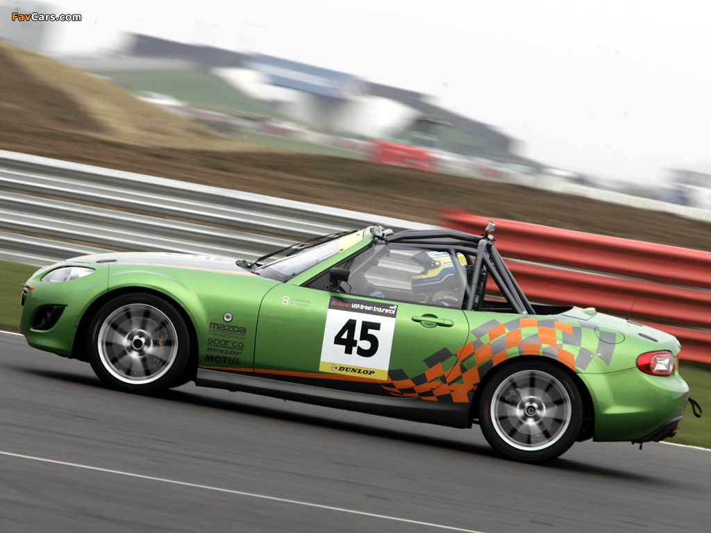 Mazda MX-5 GT Race Car (NC2) 2011 wallpapers (1024 x 768)