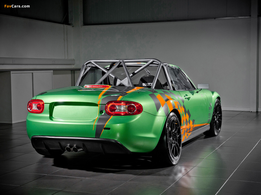 Mazda MX-5 GT Race Car (NC2) 2011 wallpapers (1024 x 768)