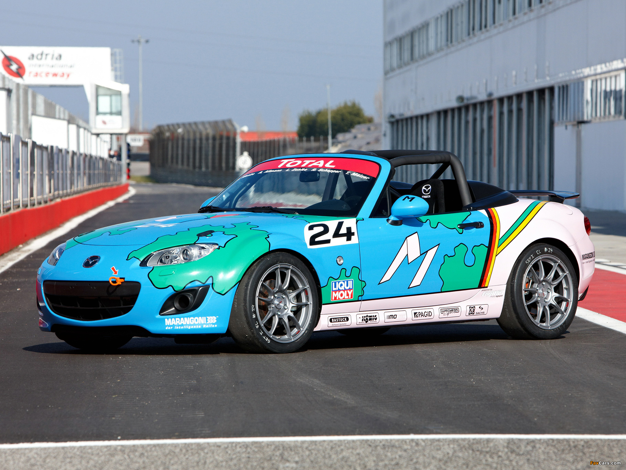 Mazda MX-5 GT Race Car (NC2) 2011 wallpapers (2048 x 1536)