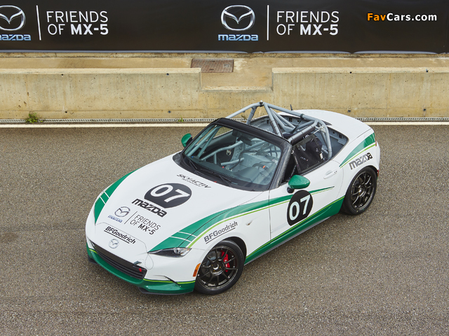Mazda MX-5 Cup (ND) 2015 wallpapers (640 x 480)