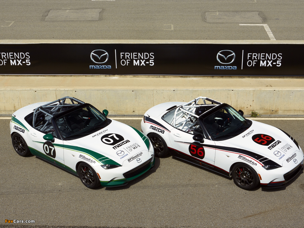 Mazda MX-5 Cup (ND) 2015 wallpapers (1024 x 768)