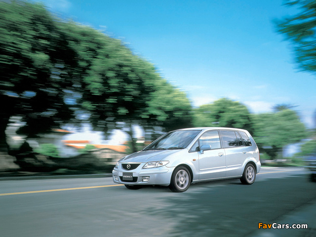 Mazda Premacy L Package 2000–05 wallpapers (640 x 480)