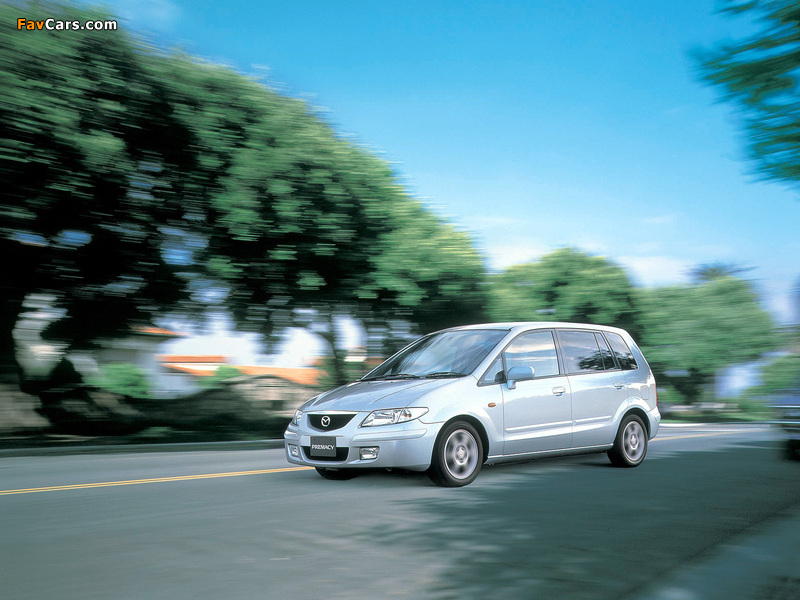 Mazda Premacy L Package 2000–05 wallpapers (800 x 600)