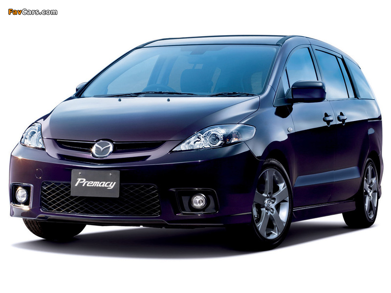 Mazda Premacy 20Z 2007–10 wallpapers (800 x 600)