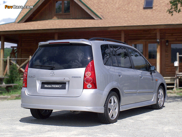 Mazda Premacy 1999–2005 wallpapers (640 x 480)