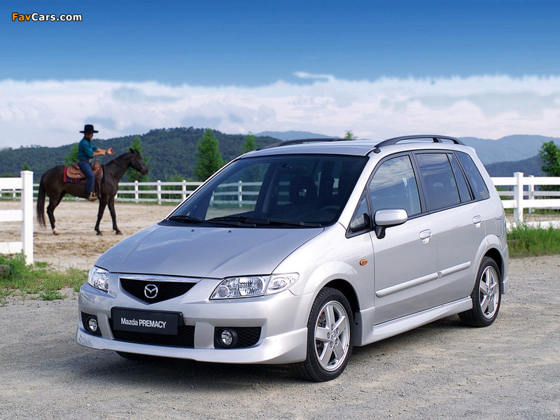 Mazda Premacy 1999–2005 wallpapers (800 x 600)