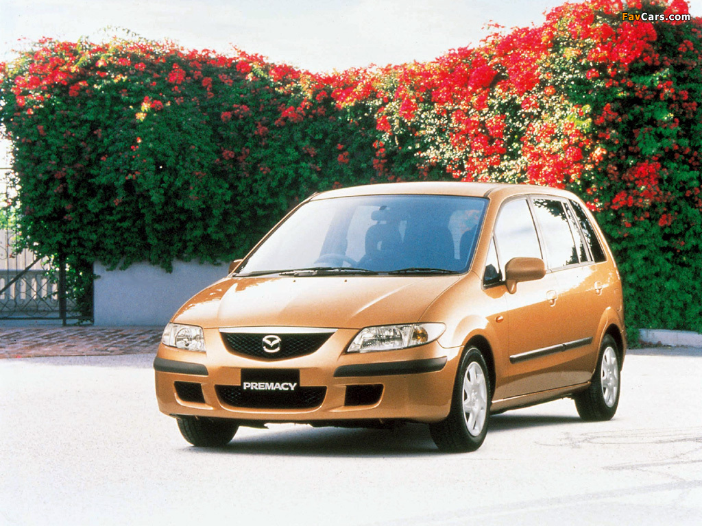 Mazda Premacy 1999–2005 wallpapers (1024 x 768)