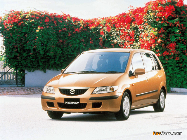 Mazda Premacy 1999–2005 wallpapers (640 x 480)