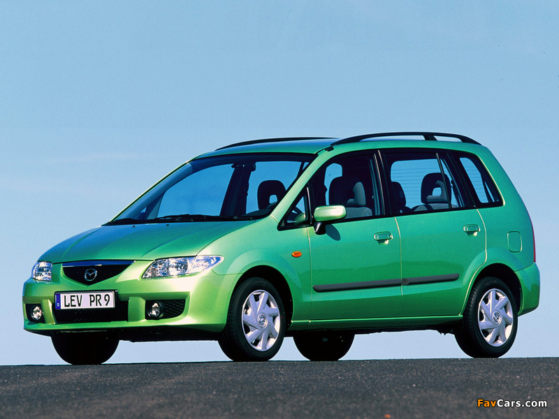 Mazda Premacy 1999–2005 wallpapers (800 x 600)